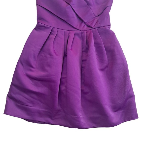 Armani Exchange NEW Dress Size 2 Strapless Tube Bubble Mini Dress - Picture 4 of 11